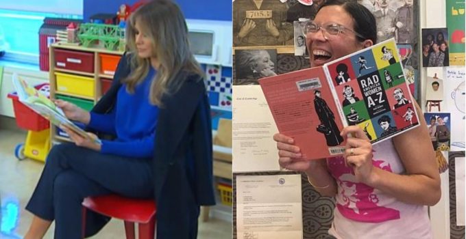 School Librarian Rejects Melania Trump’s Book Donations