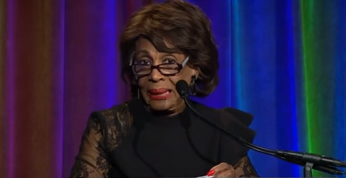 Maxine Waters Threatens to “Go and Take Out Trump Tonight”