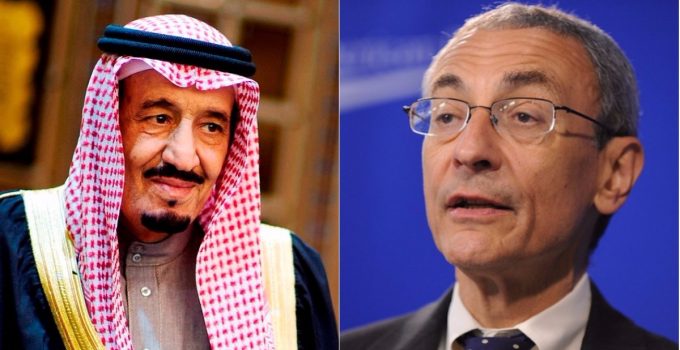 Saudi Arabian Anti-Corruption Sweep Nets…the Podesta Group?