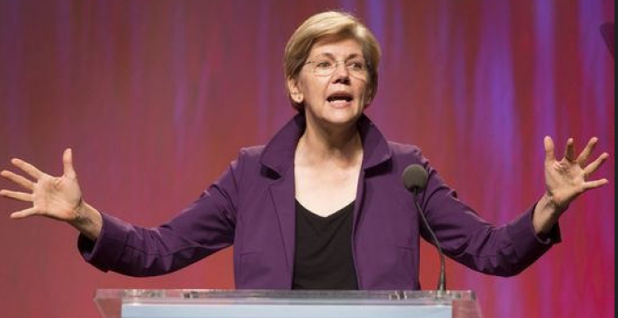 Elizabeth Warren Busted Creating a Giant Government Slush Fund