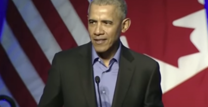 Obama Compares President Trump to Hitler During Chicago Speech