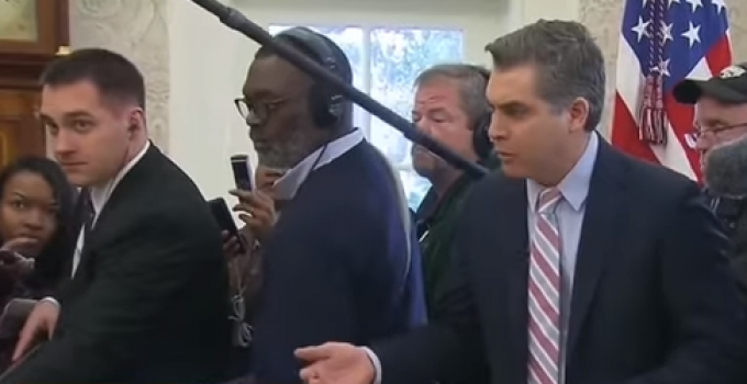 President Trump Kicks CNN Reporter Jim Acosta Out of White House