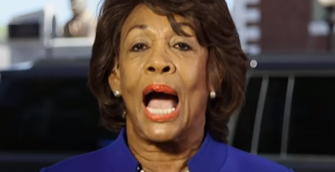 Waters: Trump Questioning My IQ Is ‘Racist’