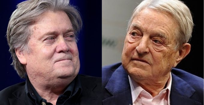 Bannon Plots Showdown with George Soros in Europe