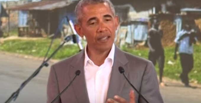 Obama: “I Visited Kenya as First American President to Come from Kenya”