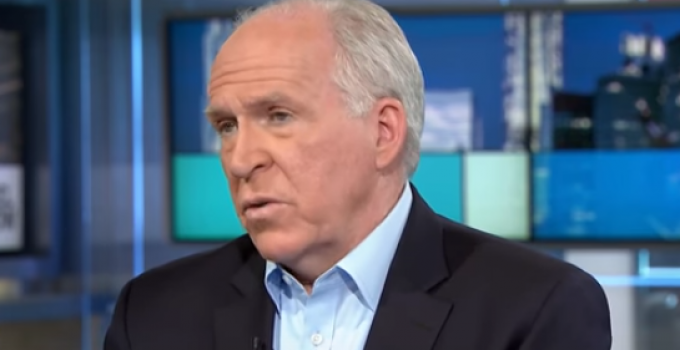 Brennan: I Didn’t Mean to Accuse Trump of “Treason.” Wait, Yes I Did.