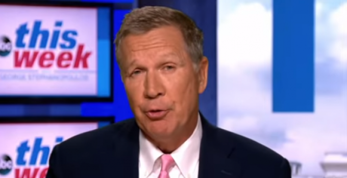 Kasich: Trump’s ‘Chaos’ Has Really Turned Off Suburban Women