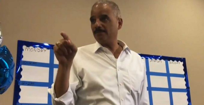 Eric Holder Calls on Democrats to ‘Kick’ Republicans When They ‘Go Low’