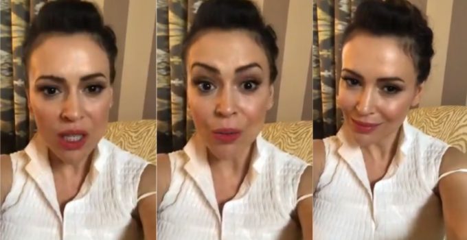 Alyssa Milano: ‘I Don’t Have Equal Rights Under the Constitution’