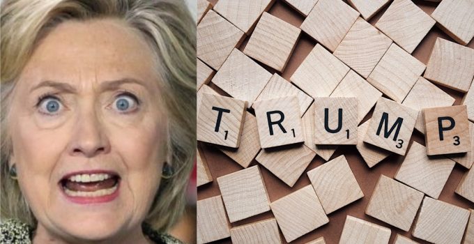 Hillary Goes After Scrabble Board Game for Using ‘Trump Words’