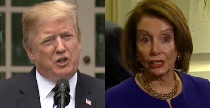 President Trump Blasts Nancy Pelosi, Blows up Infrastructure Meeting