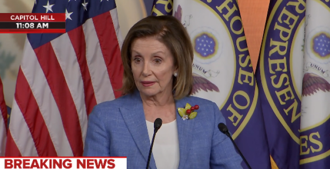 Pelosi: I’m Not Slow-walking Impeachment