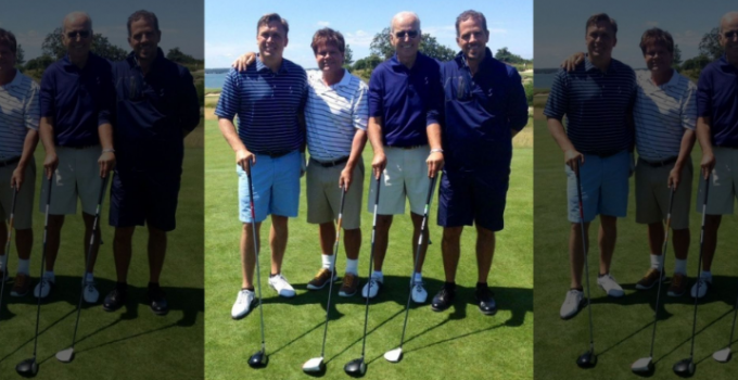 Photo Surfaces: Joe, Hunter Biden Golf with Ukraine Energy Company Board Member