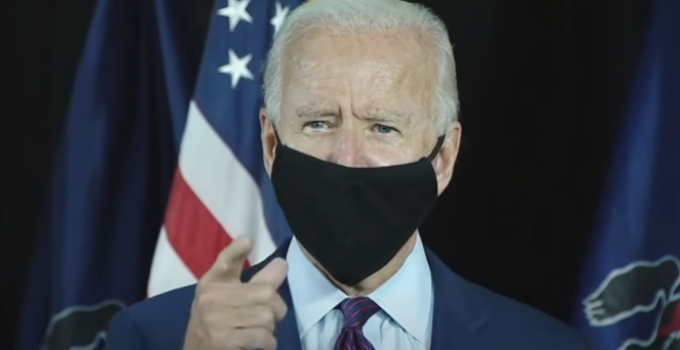 Joe Biden: I Will Force You to Wear a Mask