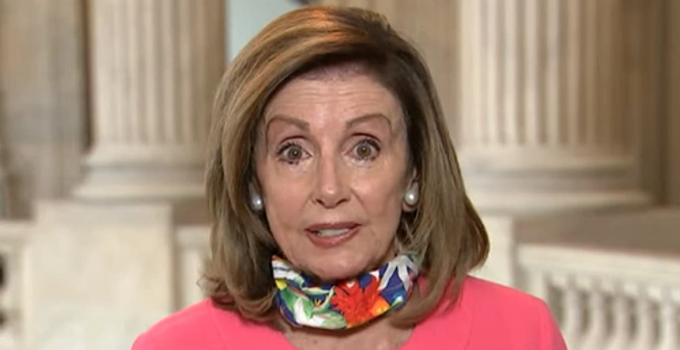 Pelosi: Trump Might Have to be ‘Fumigated’ Out of White House