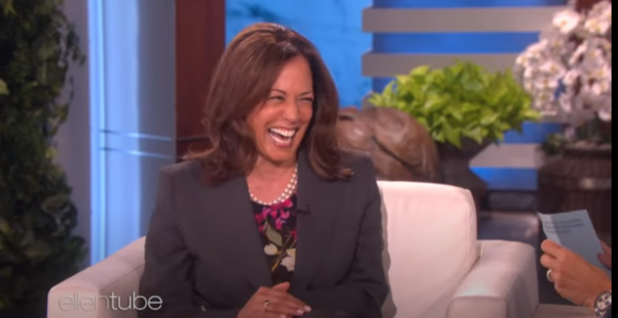 Kamala Harris Once Laughed Wildly Cracking a Joking About Killing President Trump