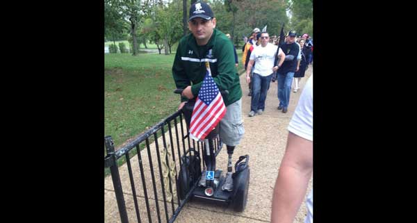 UPDATE: Million Vet March arrives at White House, DC Monuments