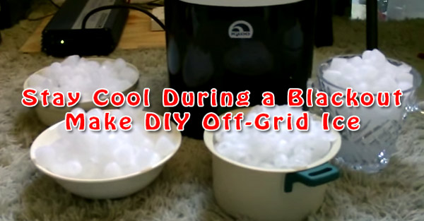 DIY Off-Grid Icemaker: Chill Out During a Blackout