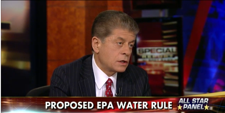 Judge Napolitano: EPA’s Regulation Of ‘Puddles’ Is Gov’t Taking Your Property