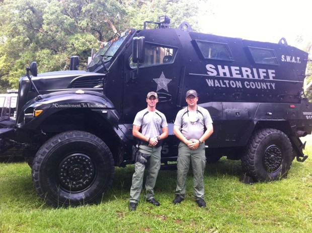 Peaceful Flordia County Gets MRAP Armored Vehicle