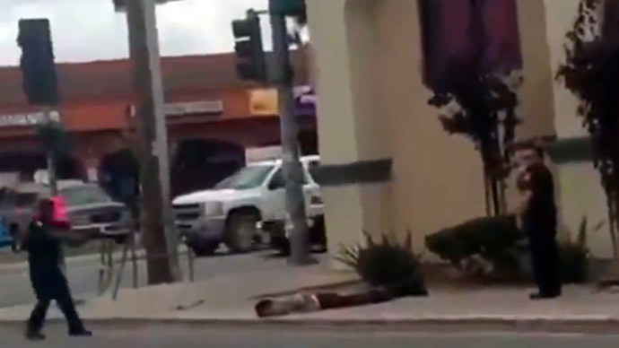 Protest Against Police Execution in CA – One Protestor Dead