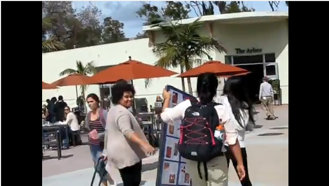 UC Santa Barbara Professor Assaults Young Pro-Life Activist – Steals Pro-Life Sign